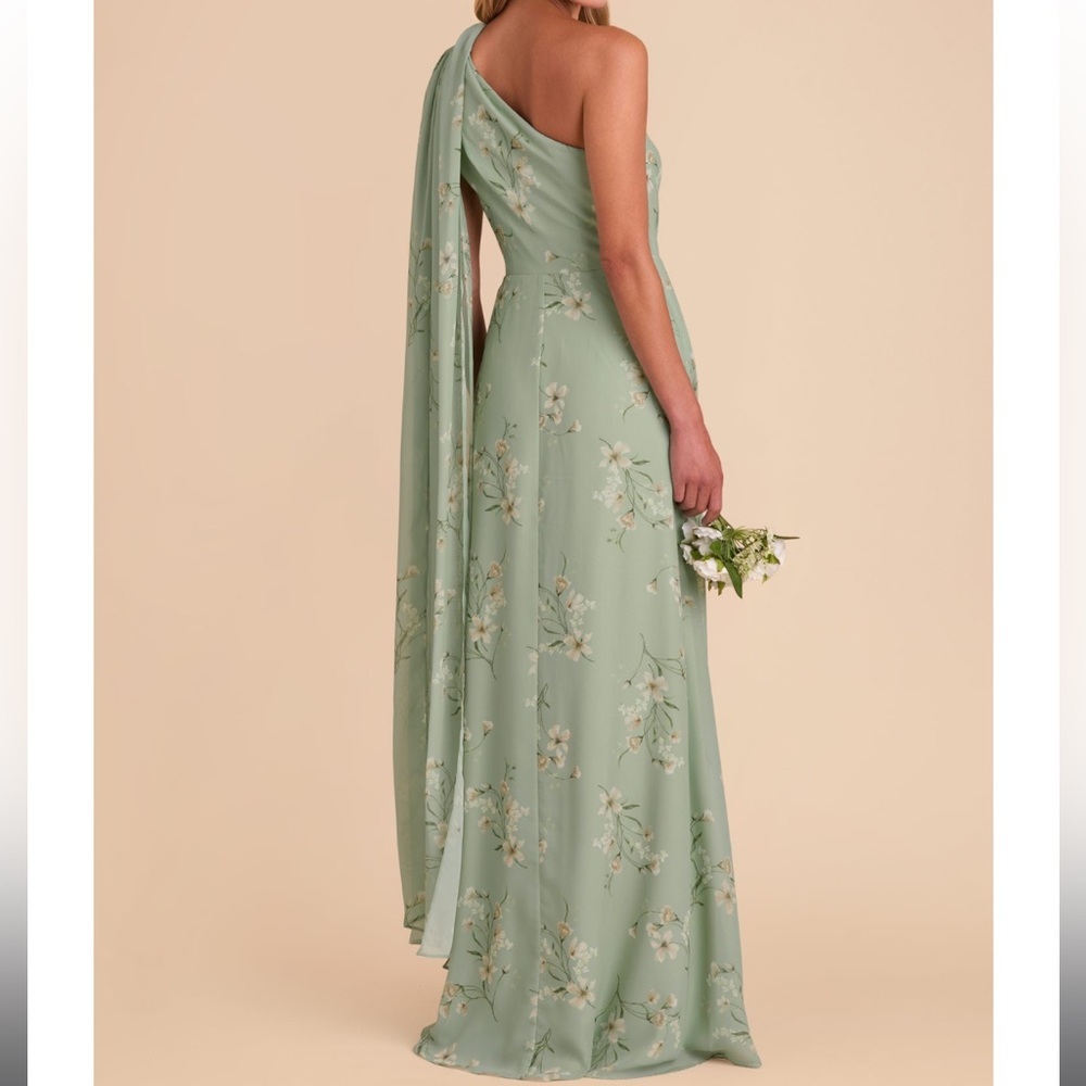 BIRDY GREY Melissa Chiffon Dress - Sage Le Fleur size M​ - Picture 3 of 9